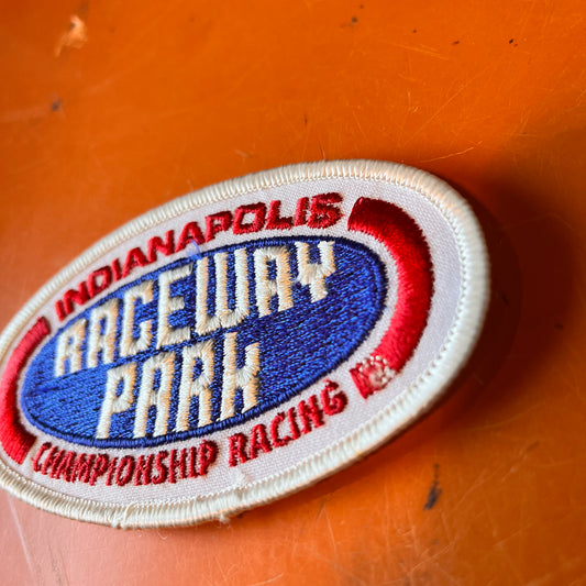 【USA vintage】Lucas Oil Indianapolis Raceway Park ルーカスオイル インディアナポリス レースウェイ パーク ワッペン