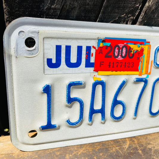 【USA vintage】モーターサイクルナンバープレート CAL15A6707