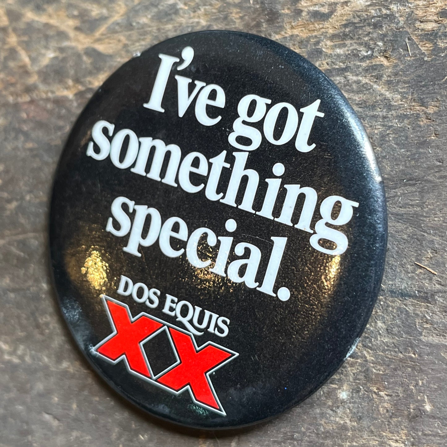 【USA vintage】缶バッジ I’ve got something special