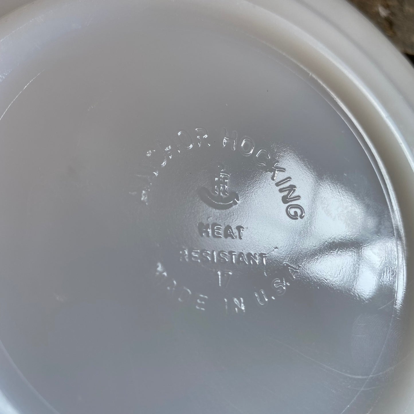 【1960s USA vintage】 FIRE KING ゴールドリム プレート ②