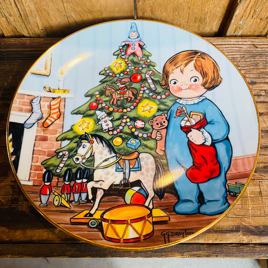 【1983 USA vintage】デッドストック クリスマスプレート