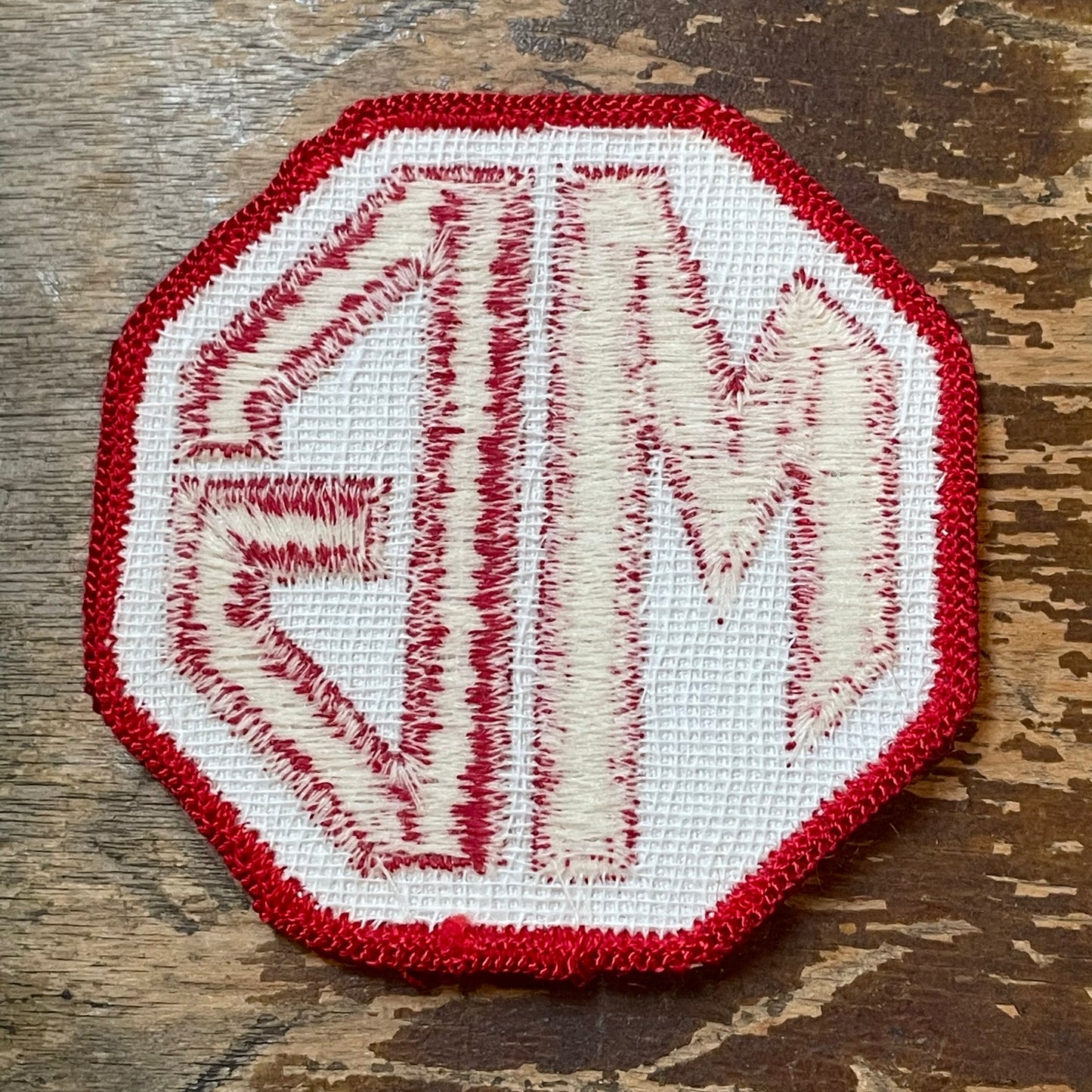 【USA vintage】MG ロゴ ワッペン エムジー