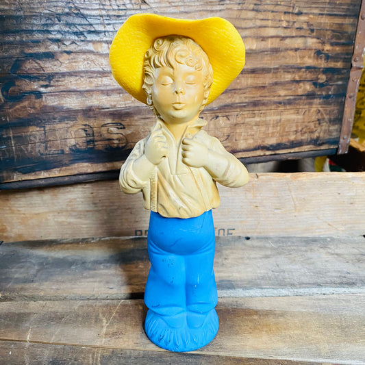 【1970s USA vintage】AVON 香水ボトル 少年