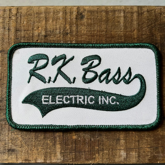 【USA 80’s】R.K.Bass Electric INC. ワッペン