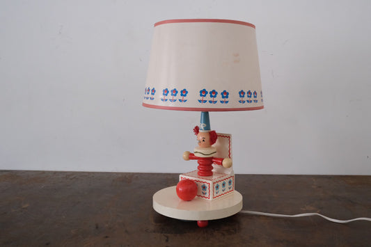 【1976年 USA vintage】Nursery ナイトランプ デスクランプ オルゴール付き