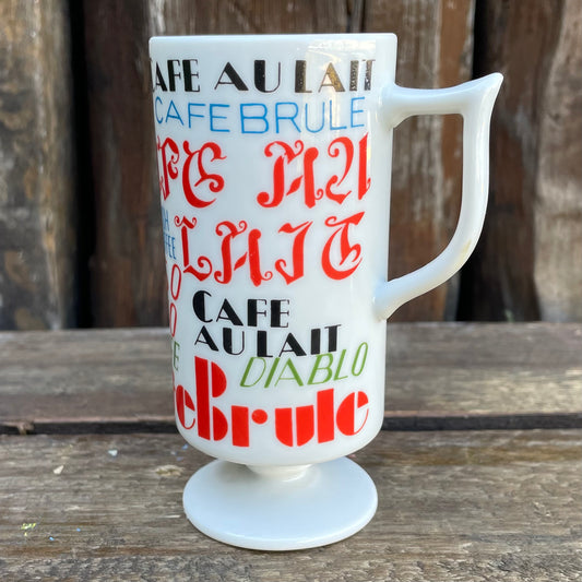 【USA vintage】レトロ ジュースカップ マグカップ 赤