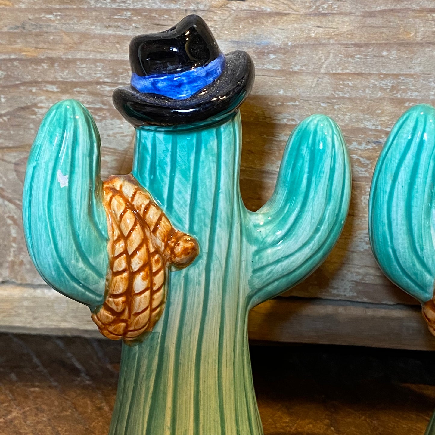 【vintage】“RUSS” ソルトアンドペッパー サボテン