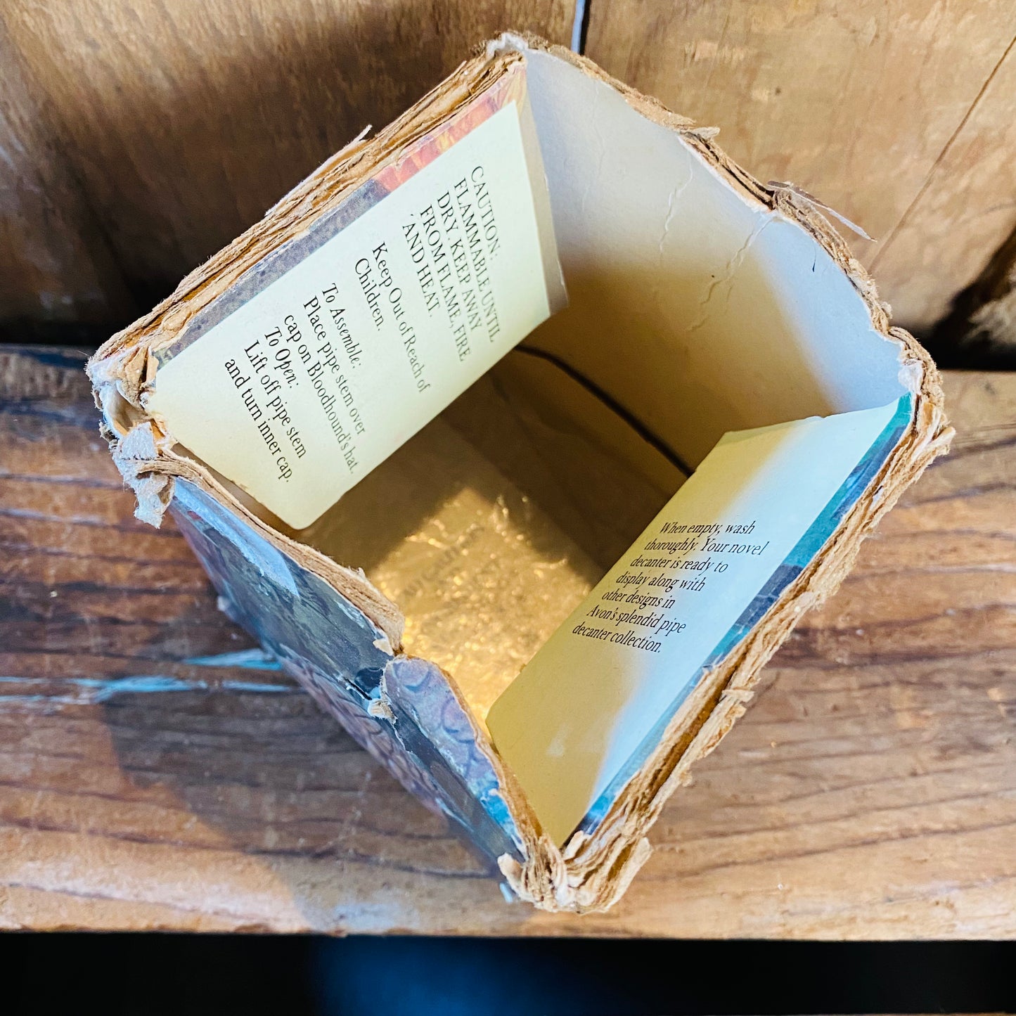 【USA vintage】AVON Blood hound 香水瓶