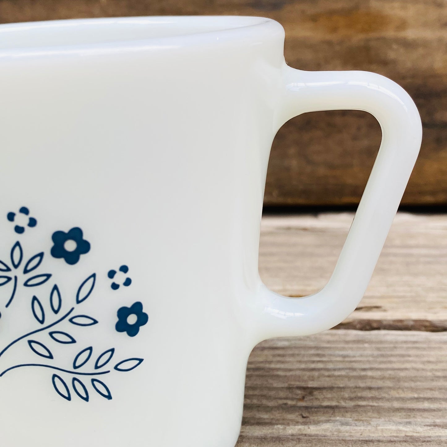 【1960s-1970s USA vintage】OLD PYREX タイニーフラワー マグカップ