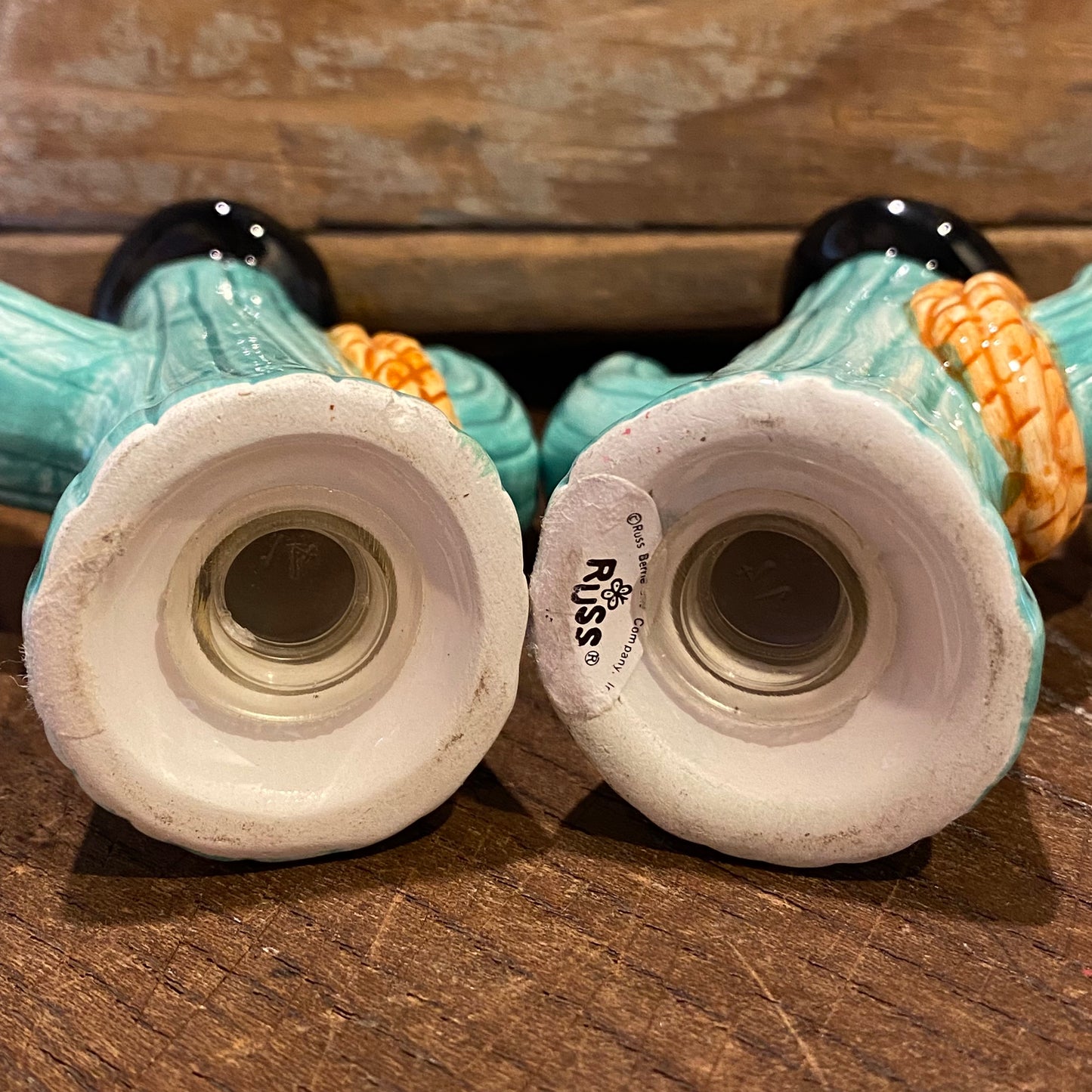 【vintage】“RUSS” ソルトアンドペッパー サボテン