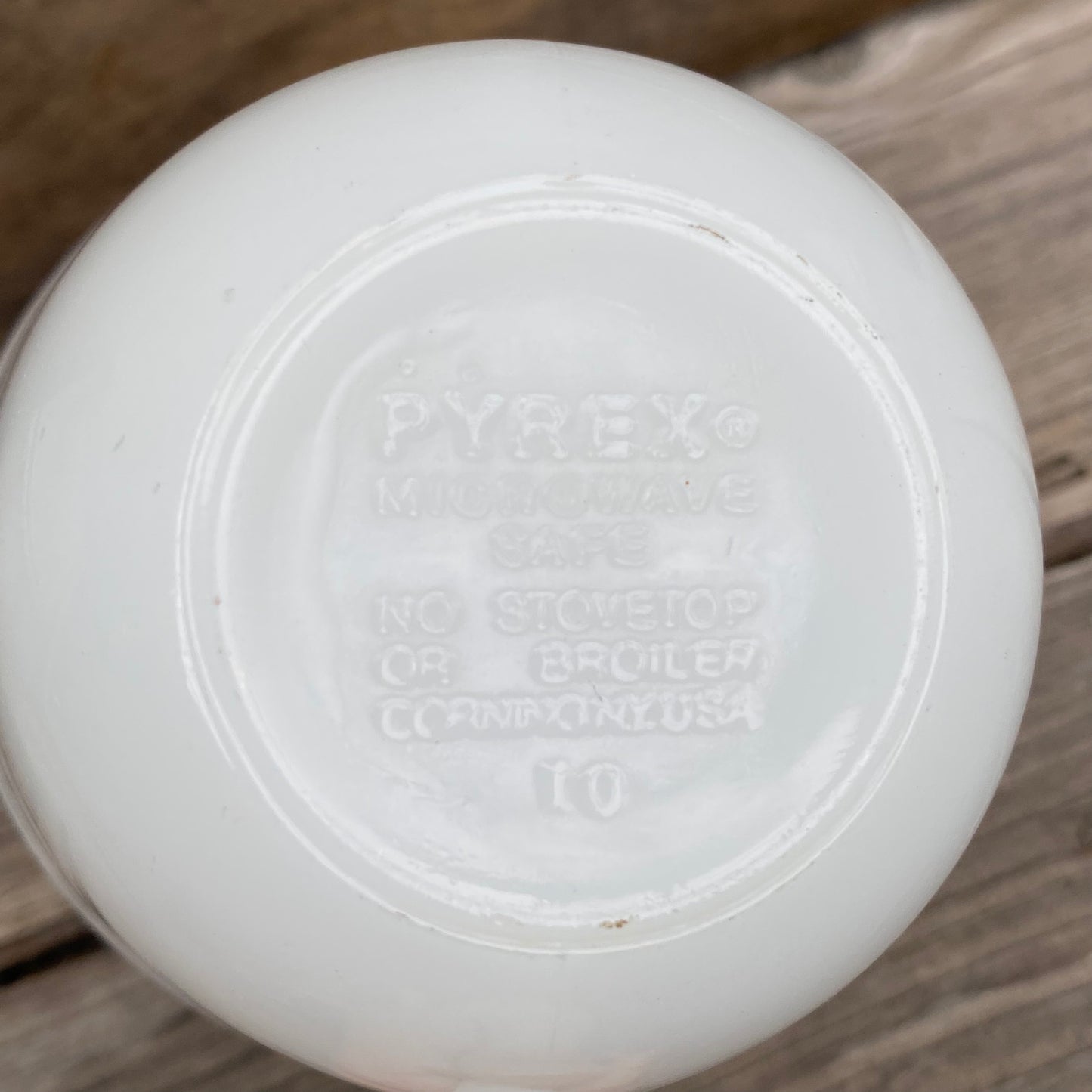 【1978-1983 USA vintage】OLD PYREX ウッドランド マグカップ