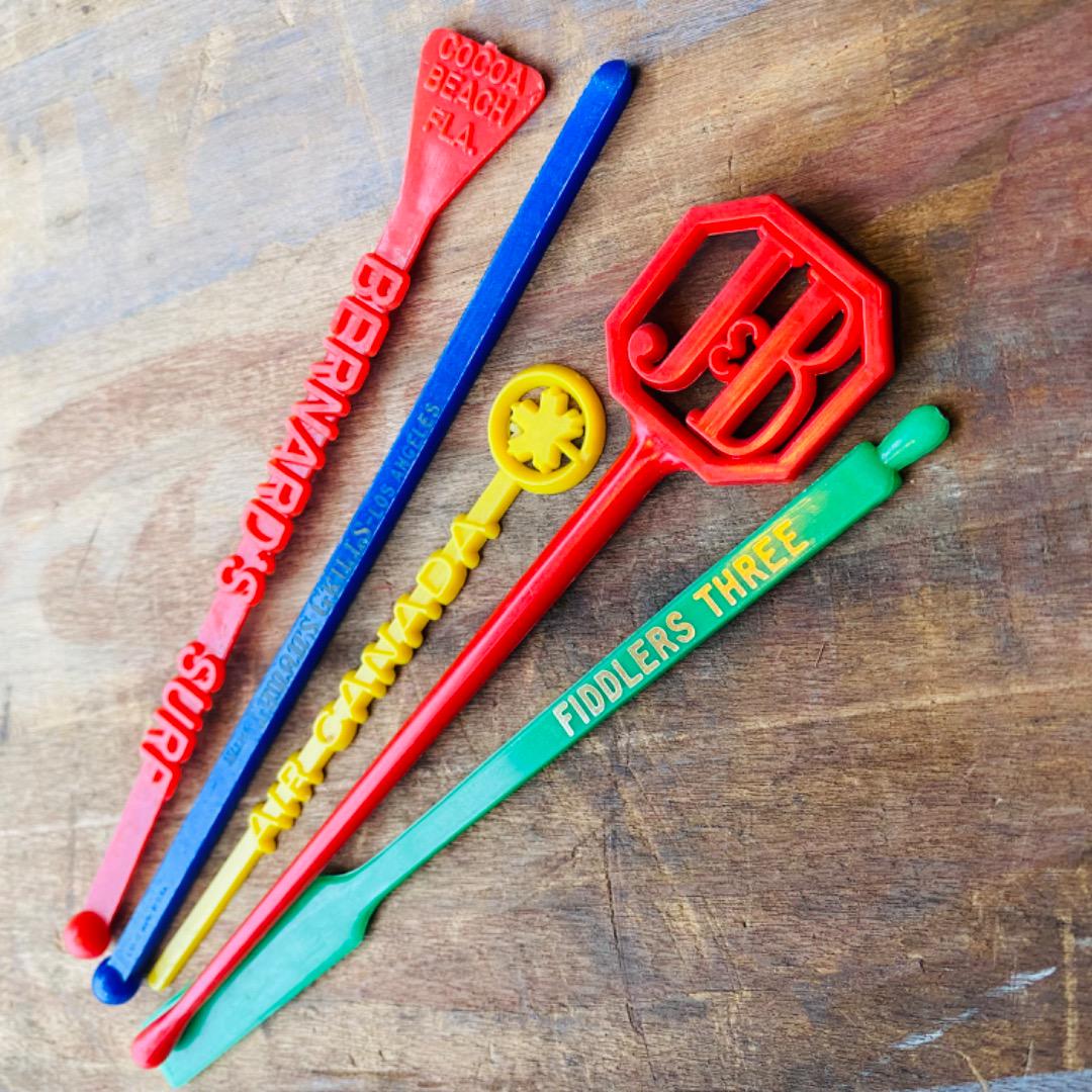 【vintage】マドラーセット③