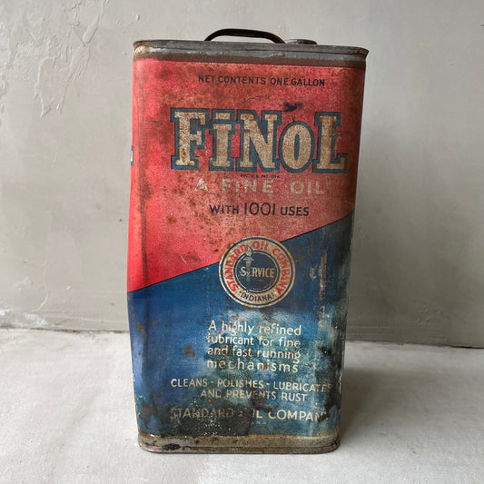 【USA vintage】FiNoL オイル缶 携行缶