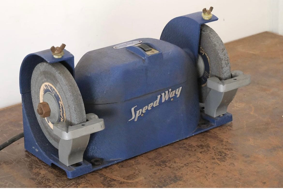 【USA】Speed Way グラインダー manufacturing / electric bench grinder