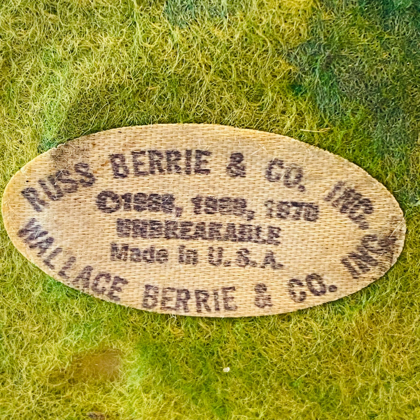 【1970 USA vintage】メッセージドール