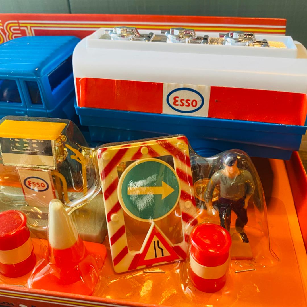 【USA vintage】ESSO(エッソ)ガソリンスタンド おもちゃ
