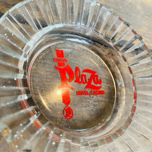 【1950s-1970s USA vintage】カジノ アドバタイジング 灰皿 UNION Plaza HOTEL/CASINO