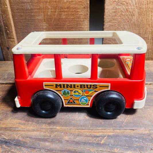 【1969 USA vintage】フィッシャープライス バス