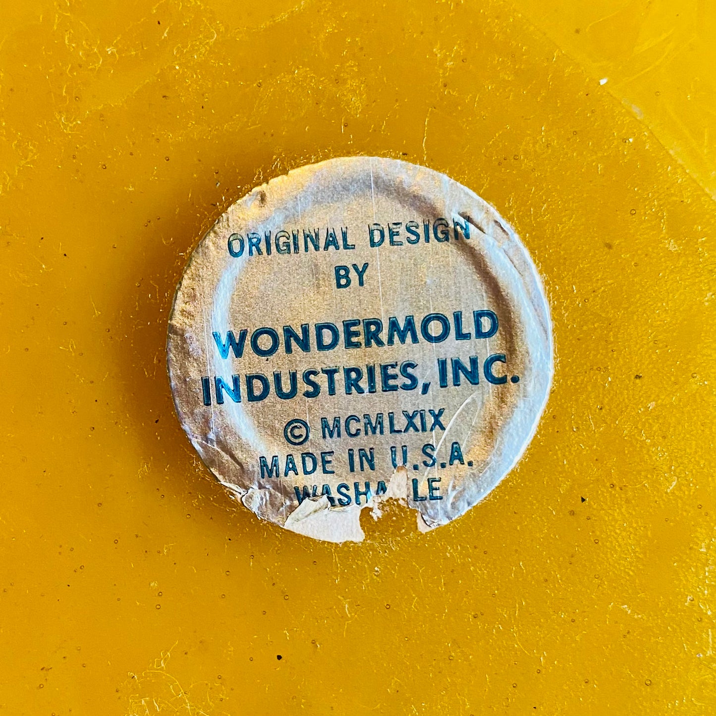 【1960s USA vintage】ルーサイト フラワー ウォールデコ 壁掛け