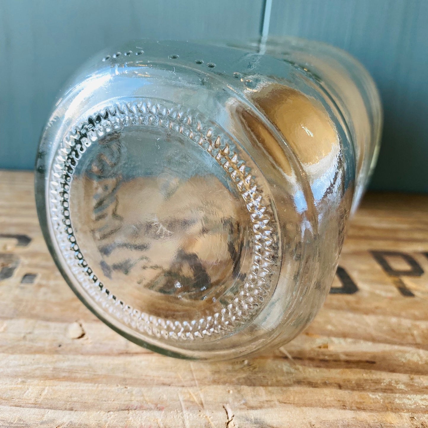 【vintage】ATLAS CLASSICO パスタソース ガラスジャー 瓶