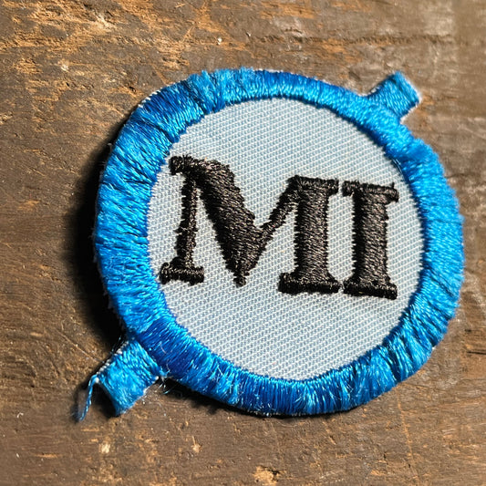 【USA vintage】ワッペン MI