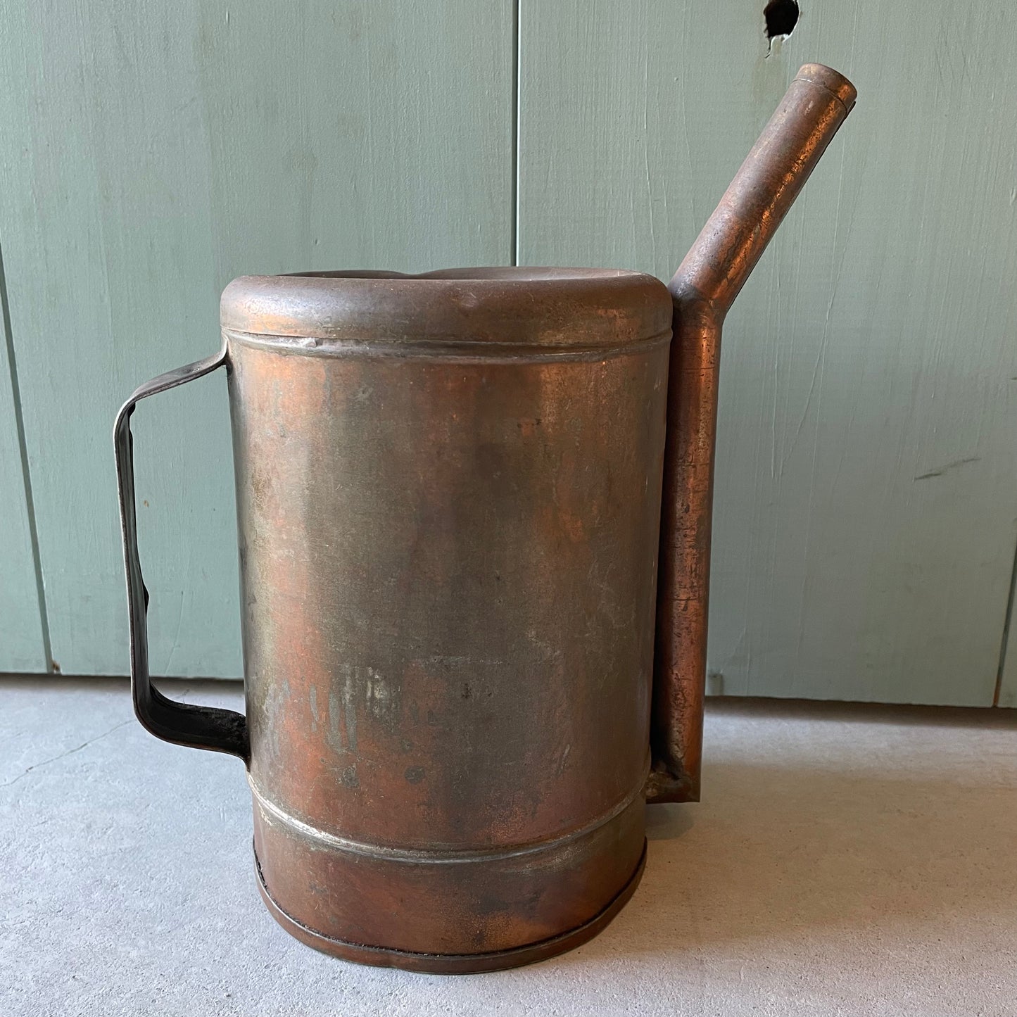 【USA vintage】SWINGSPOUT 銅仕上げ オイル缶 ハーフガロン