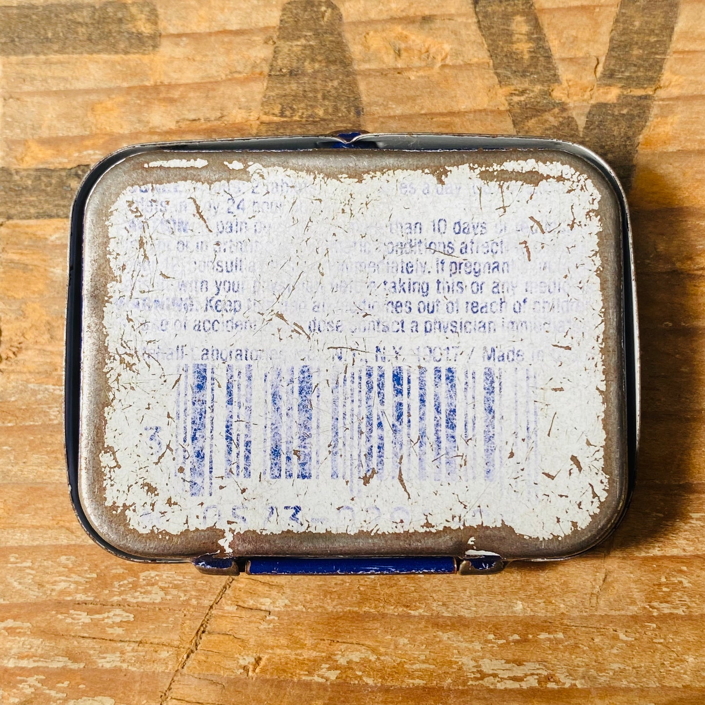 【vintage】TIN缶 ANACIN-3