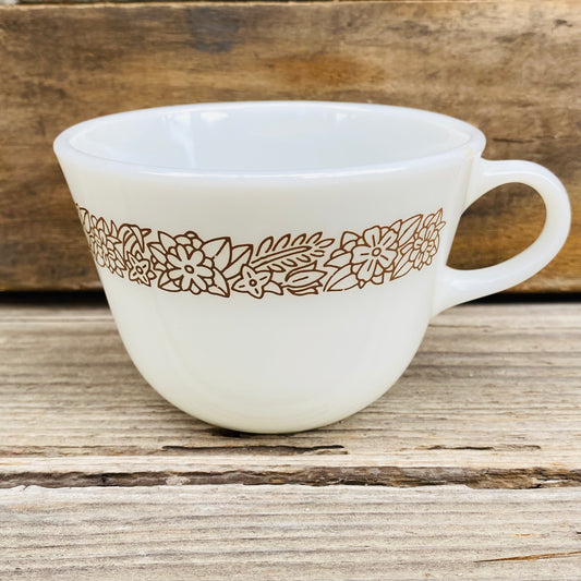 【1978-1983 USA vintage】OLD PYREX ウッドランド マグカップ