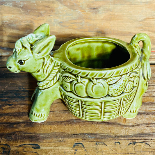 【JPN vintage】ロバ 小物入れ 鉢