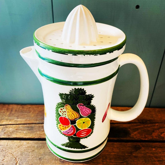 【vintage】陶器 ジューサー 絞り機