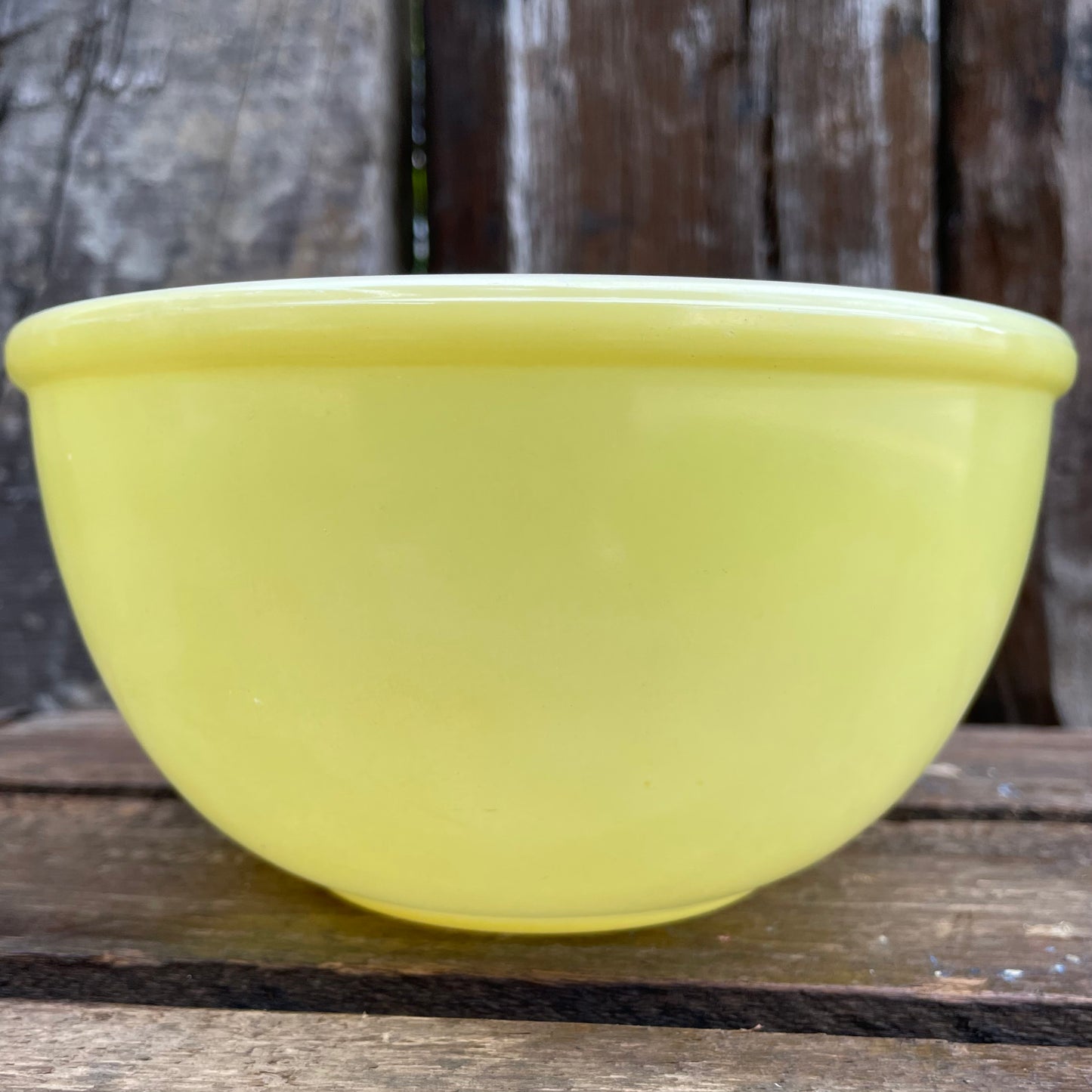 【50’s USA vintage】Fire King ミキシングボウル レモンイエロー