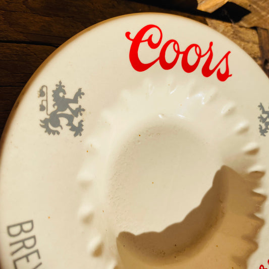 【 USA vintage】coors クアーズ 灰皿 アッシュトレイ