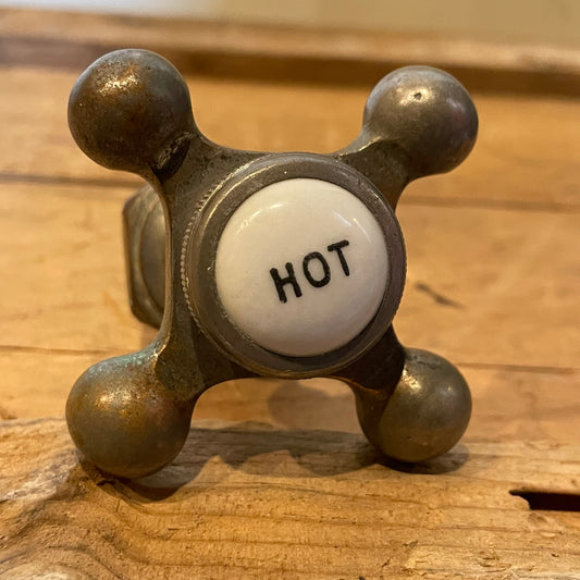 【USA ビンテージ】 HOT 蛇口 ハンドル