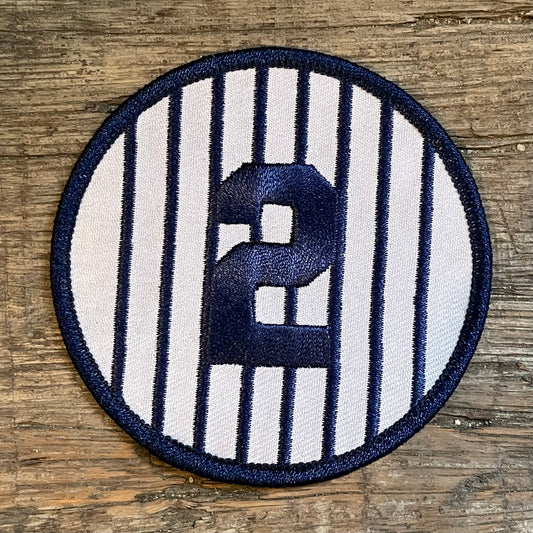 【New York Yankees 】メジャーリーグ ヤンキース 背番号ワッペン