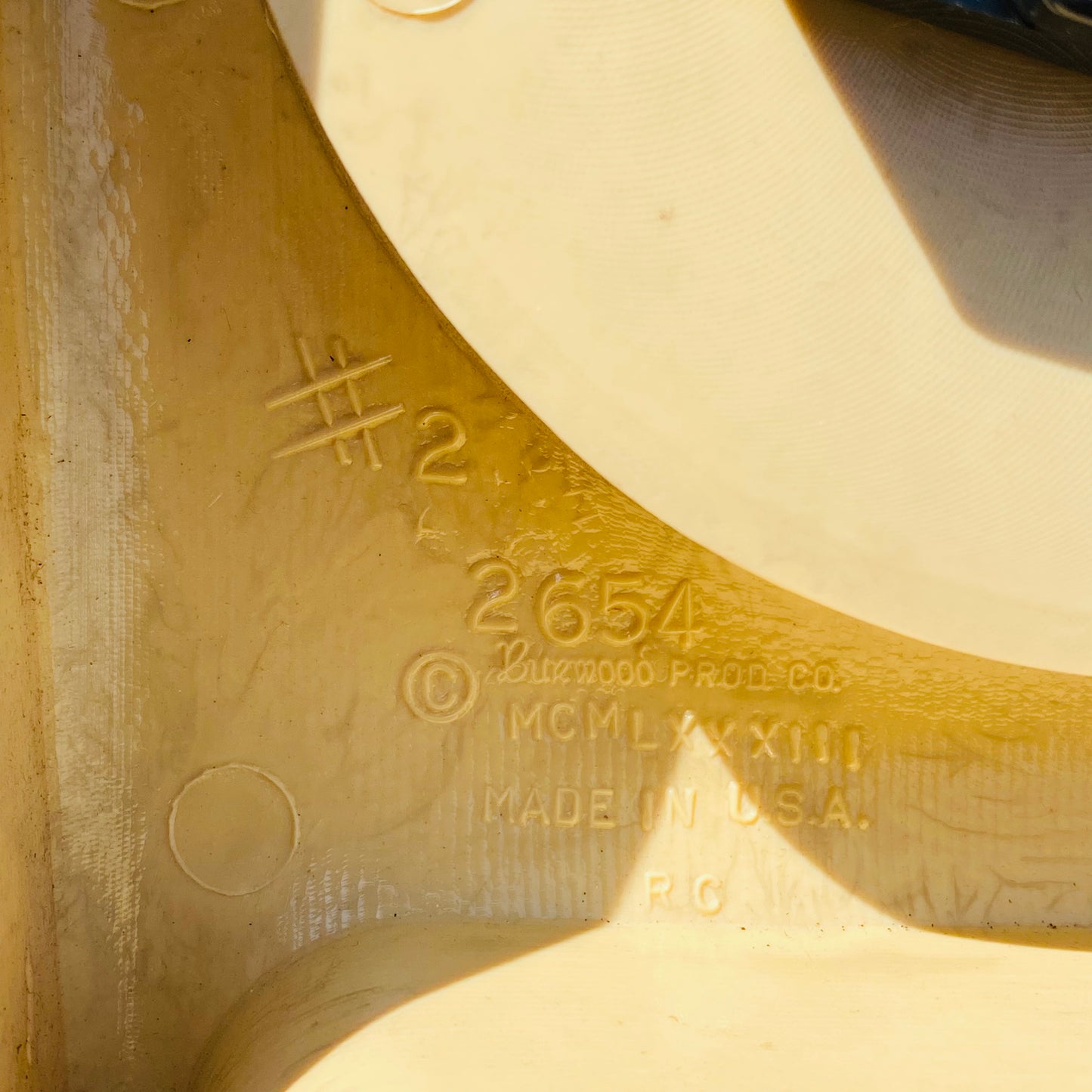 【1983 USA vintage】“Bath” ウォールクロック 時計