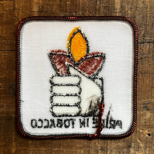 【USA vintage】R.J.レイノルズ・タバコ・カンパニー PRIDE IN TOBACCO ワッペン