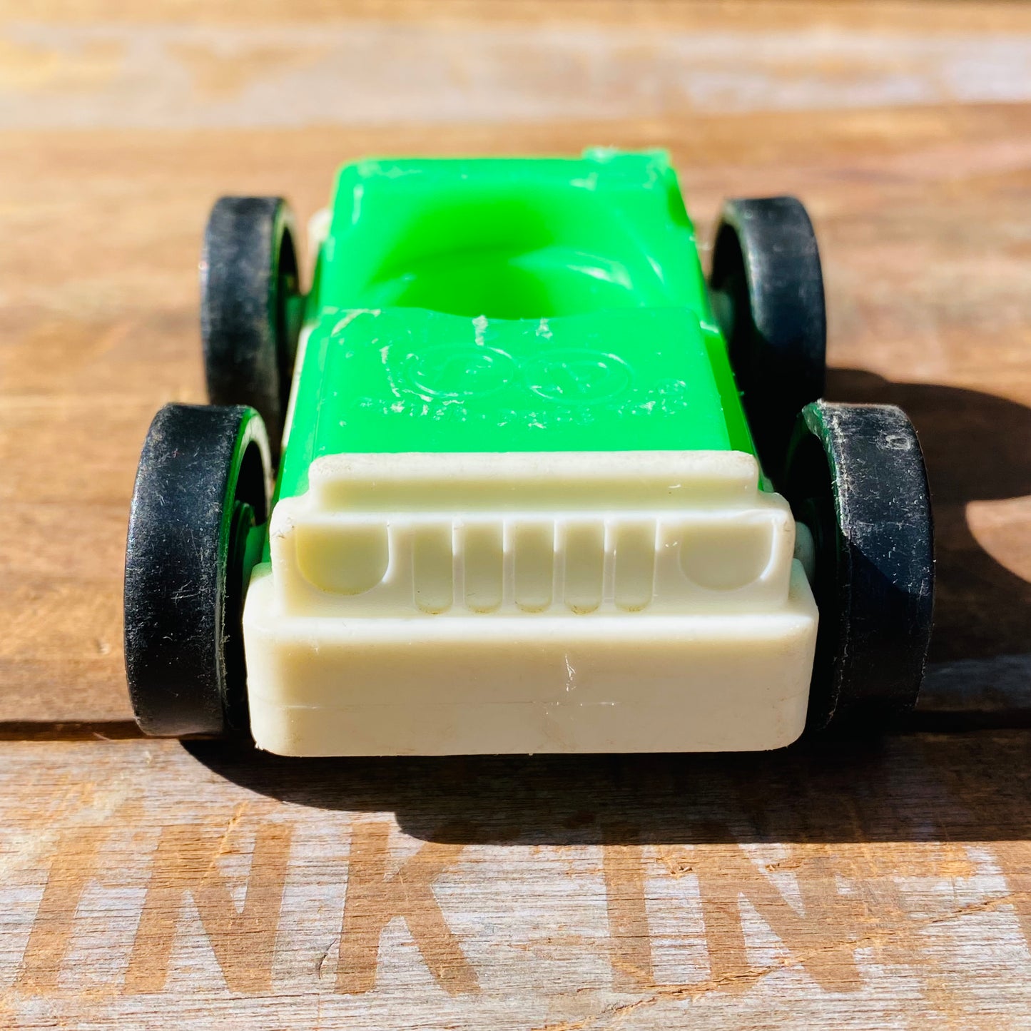 【USA vintage】Fisher-Price Toy 車 グリーン