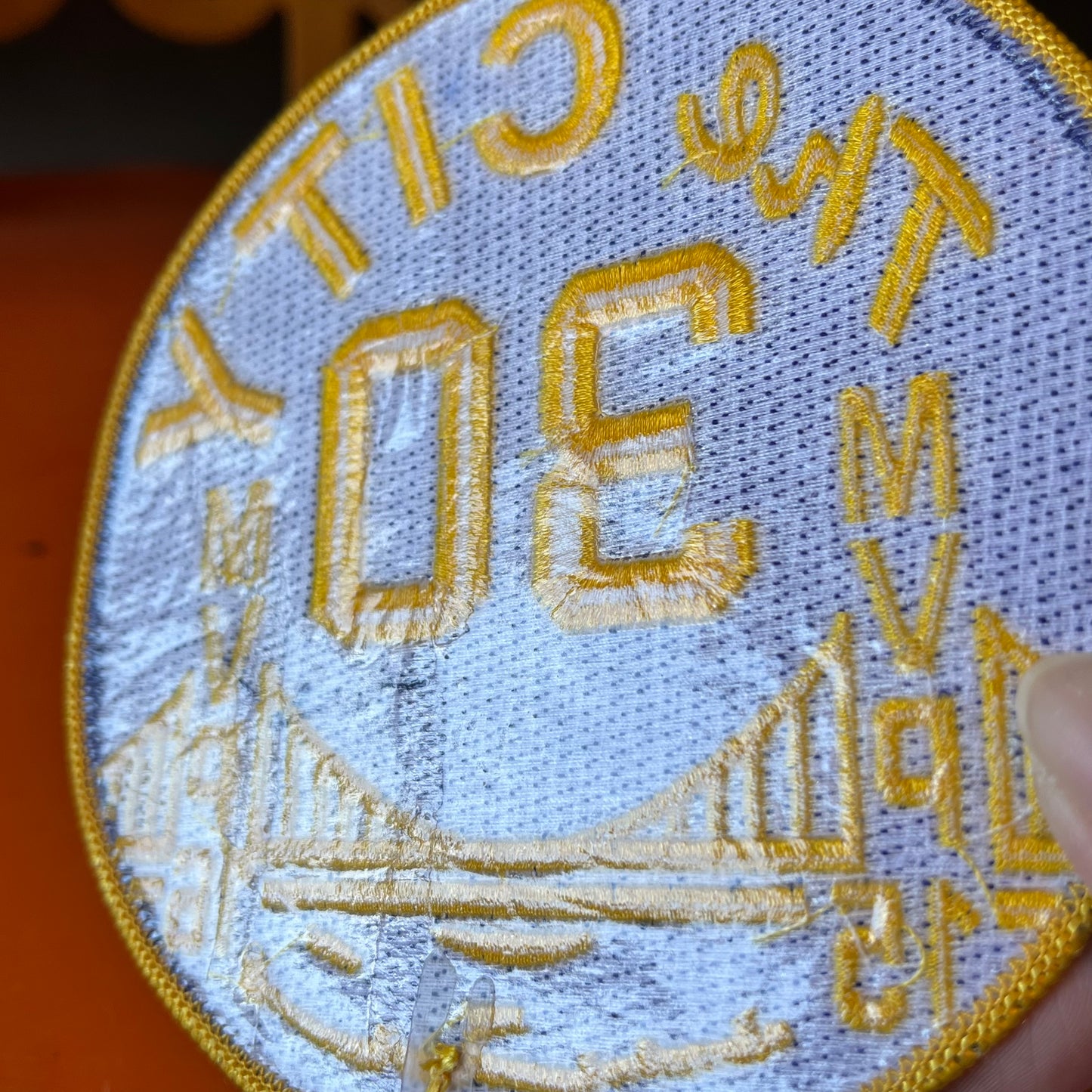 【USA vintage】The City 30 MVP ワッペン