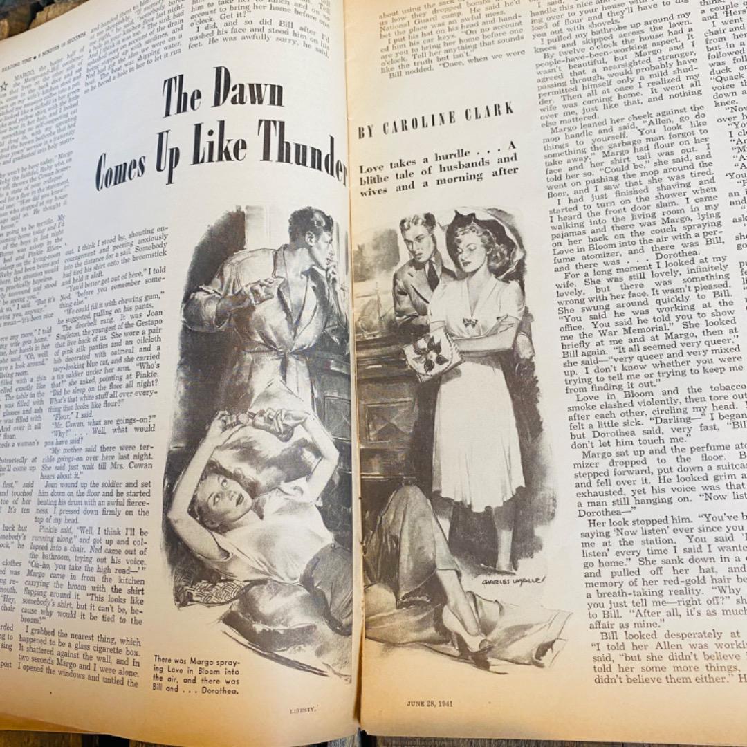 【1941 USA vintage】Liberty ビンテージ雑誌