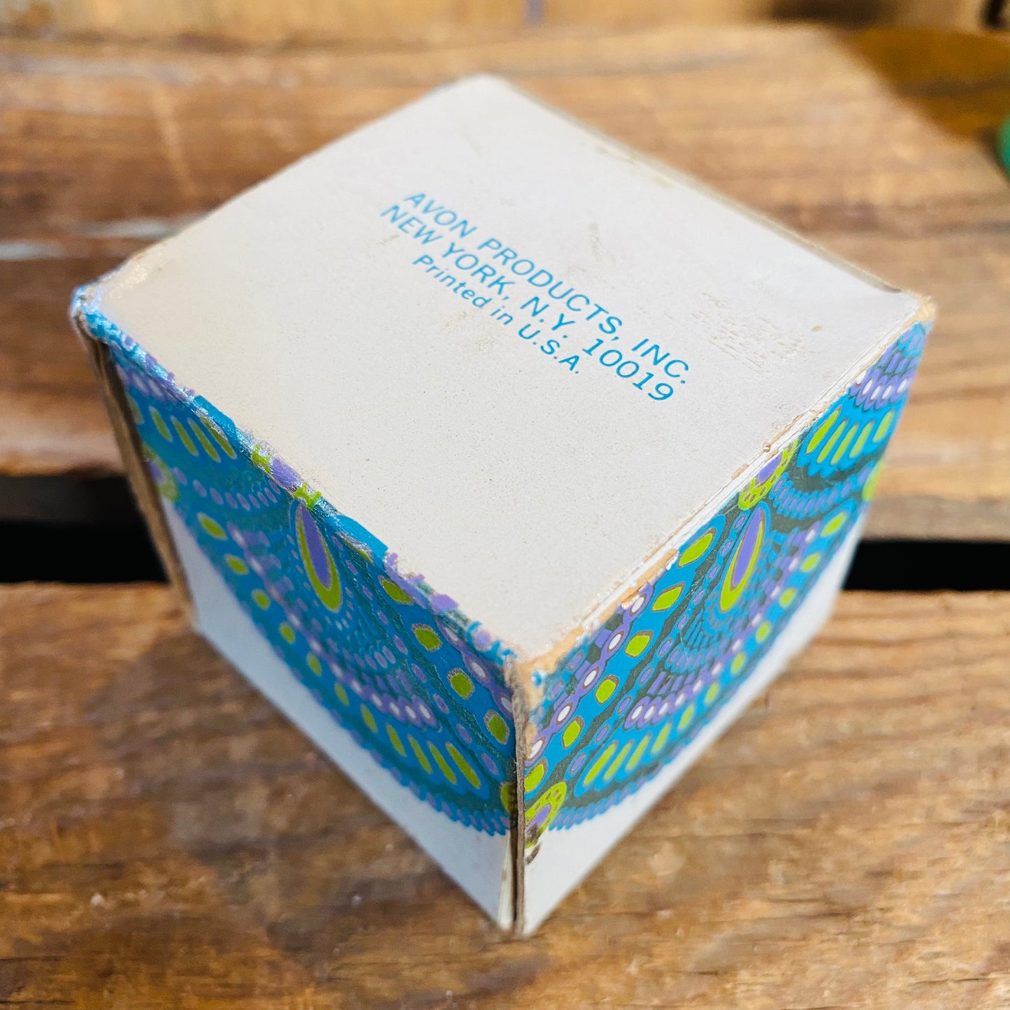 【1960s USA vintage】AVON クリーム 瓶