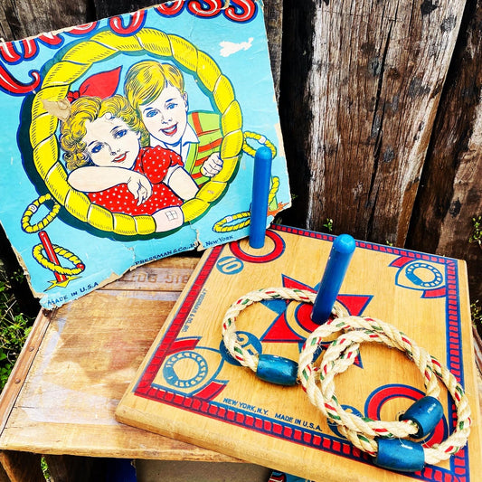 【1940s USA vintage】RING TOSS 輪投げゲーム