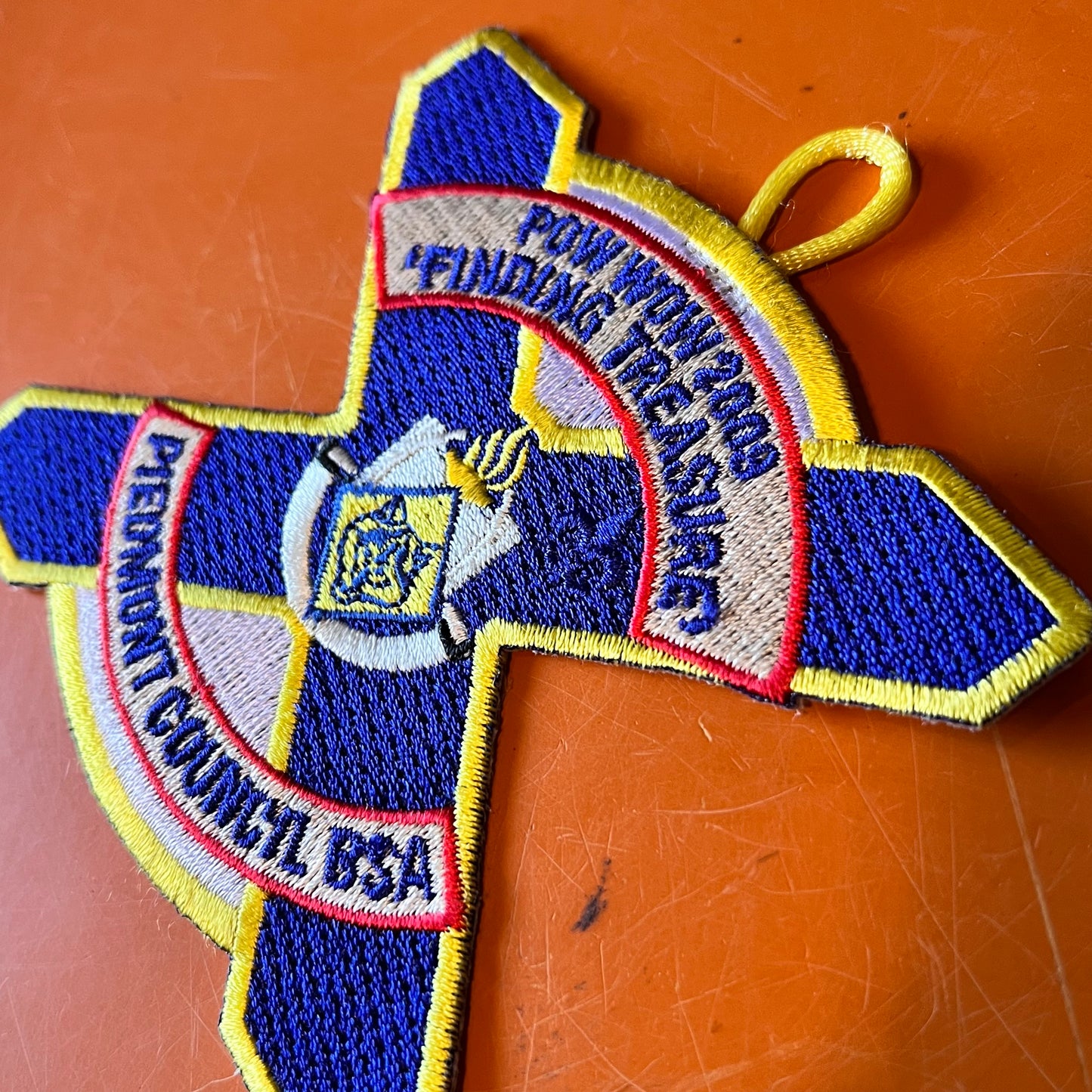 【USA vintage】POW WOW Finding Treasure ワッペン