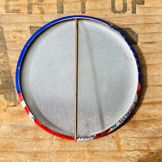 【USA vintage】缶バッジ MONDALE FERRARO