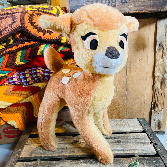 【1970s USA vintage】Disney バンビ ぬいぐるみ