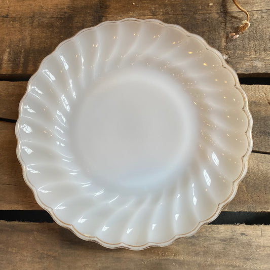 【1960s USA vintage】 FIRE KING ゴールドリム プレート ②