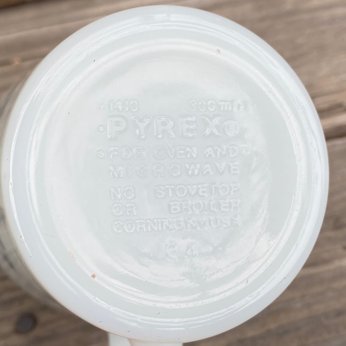 【1960s-1970s USA vintage】OLD PYREX タイニーフラワー マグカップ