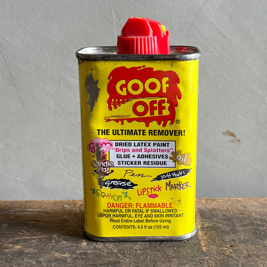 【USA vintage】GOOF OFF 缶