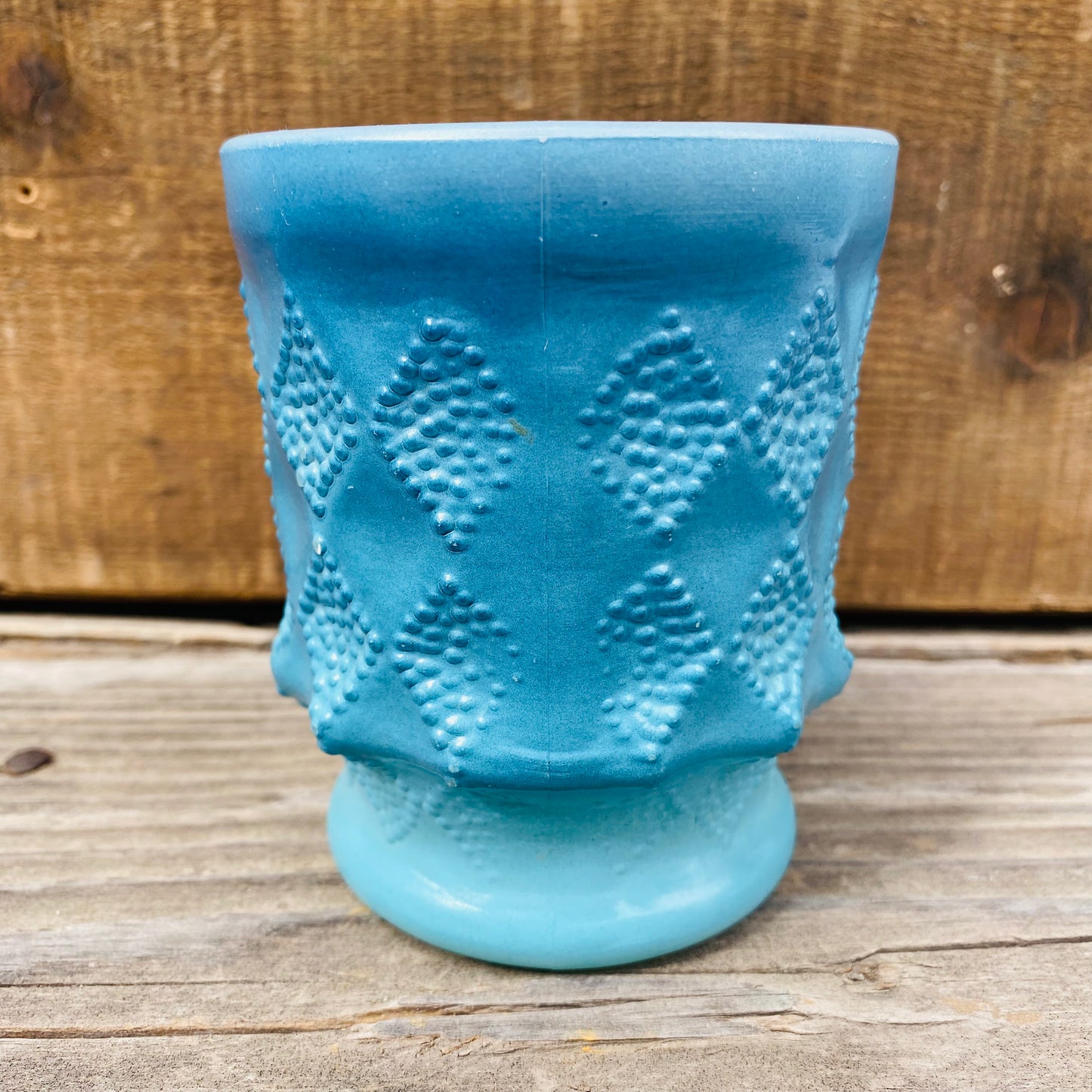 【1970s USA vintage】FIRE KING キンバリー ブルー