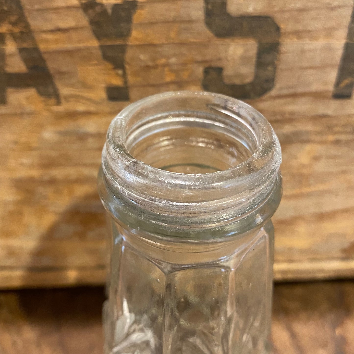 【vintage】ガラス ソルトアンドペッパー