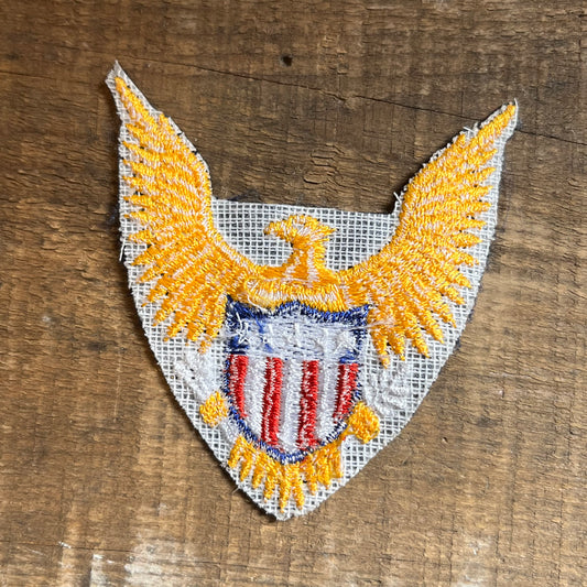 【USA vintage】ワッペン Bald Eagle" Military Emblem